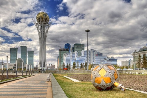 HDR фото Казахстана