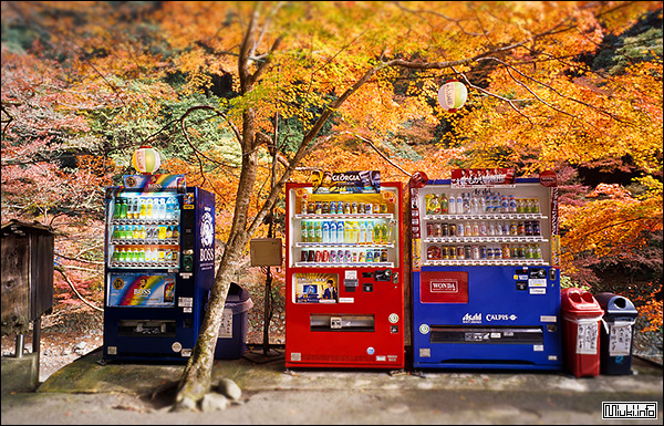 Уникальные торговые автоматы из Японии