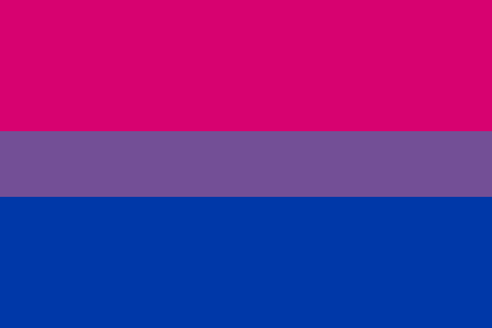 Флаг бисексуалов